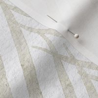 palm leaf stripe VIII - botanical chevron - watercolor neutral herringbone - modern neutral botanical wallpaper