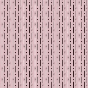 Dew Drop Spider Pinstripe Pink