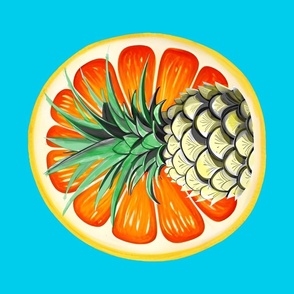 Single Pineapple & Orange Large