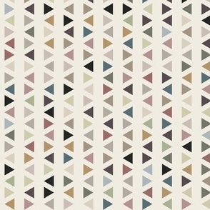 little triangles | pretty palette | geometric