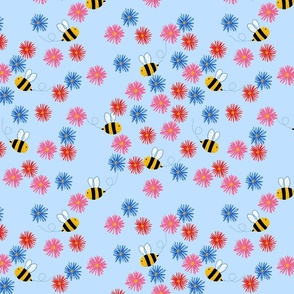 Cute bees - Medium
