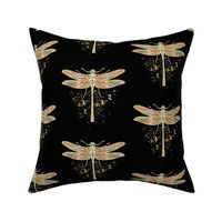 Dragonfly black/gold/colour