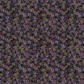 Dark Floral Purple