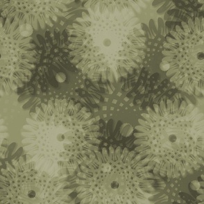 Lattice Work Mandala - blender - Olive