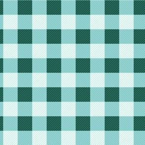 Aqua Vulture Plaid