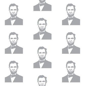 large lincoln bust grey