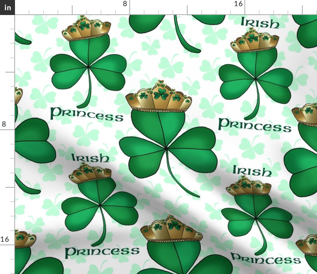 Irish Princess (light green large scale) 