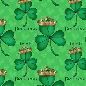 Irish Princess (shamrock green large scale) 