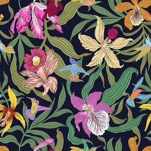 Exotic floral 