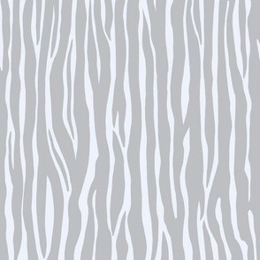 419 -  $ Small scale abstract zebra print shapes in soft dove grey, for exotic crafts boho curtains, duvet covers, bed sheets, wallpaper and apparel.