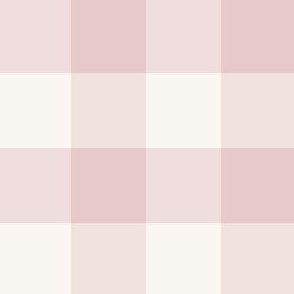 medium 3x3in light pink gingham