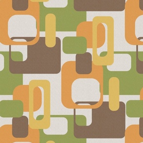 Retro-shapes-orange and green