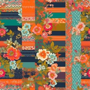 Patchwork of Flowers