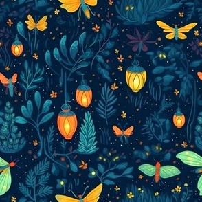 Lanterns and Fireflies