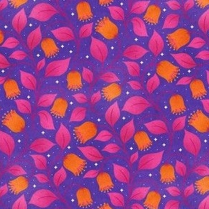 Bellflower Sparkles _ bright purple