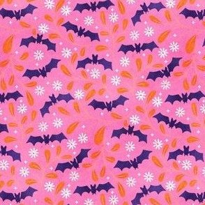 Blooming Bats _ pink