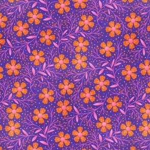 Magic Daisy _ bright purple