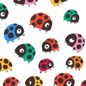 Ladybug Brights - Large - Multicoloured