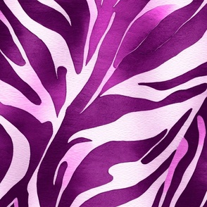 Safari Style Elegant And Fashionable Animal Print Pattern In Bright Pink