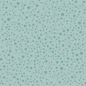 Random Dots in Green