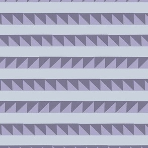 Sawtooth Stripes - gray and purple - Geometric Triangle Stripes - Vibrant Modern Quilt - shw1031 d - small scale