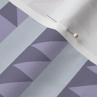 Sawtooth Stripes - gray and purple - Geometric Triangle Stripes - Vibrant Modern Quilt - shw1031 d - medium scale