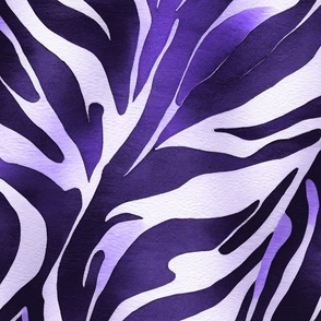 Safari Style Elegant And Fashionable Animal Print Pattern In Bright Purple