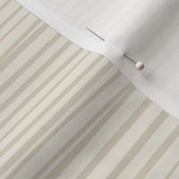 Hand Drawn Horizontal Stripes_Bone Beige, Creamy White | Contemporary Neutral Wave Wavy Stripe