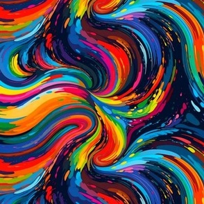 Rainbow Swirl 