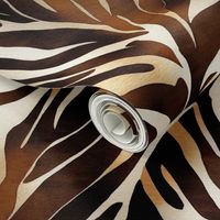 Safari Style Elegant And Fashionable Animal Print Pattern In Organic Colors