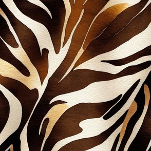 Safari Style Elegant And Fashionable Animal Print Pattern In Organic Colors