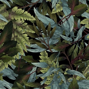 Forest leaves