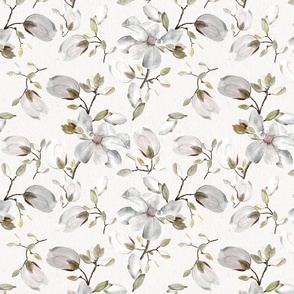 white blossoms / small