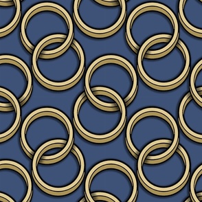 With These Rings on navy