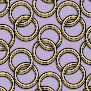 With These Rings on lilac