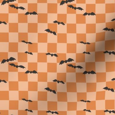 Checker Bat Orange 4x4