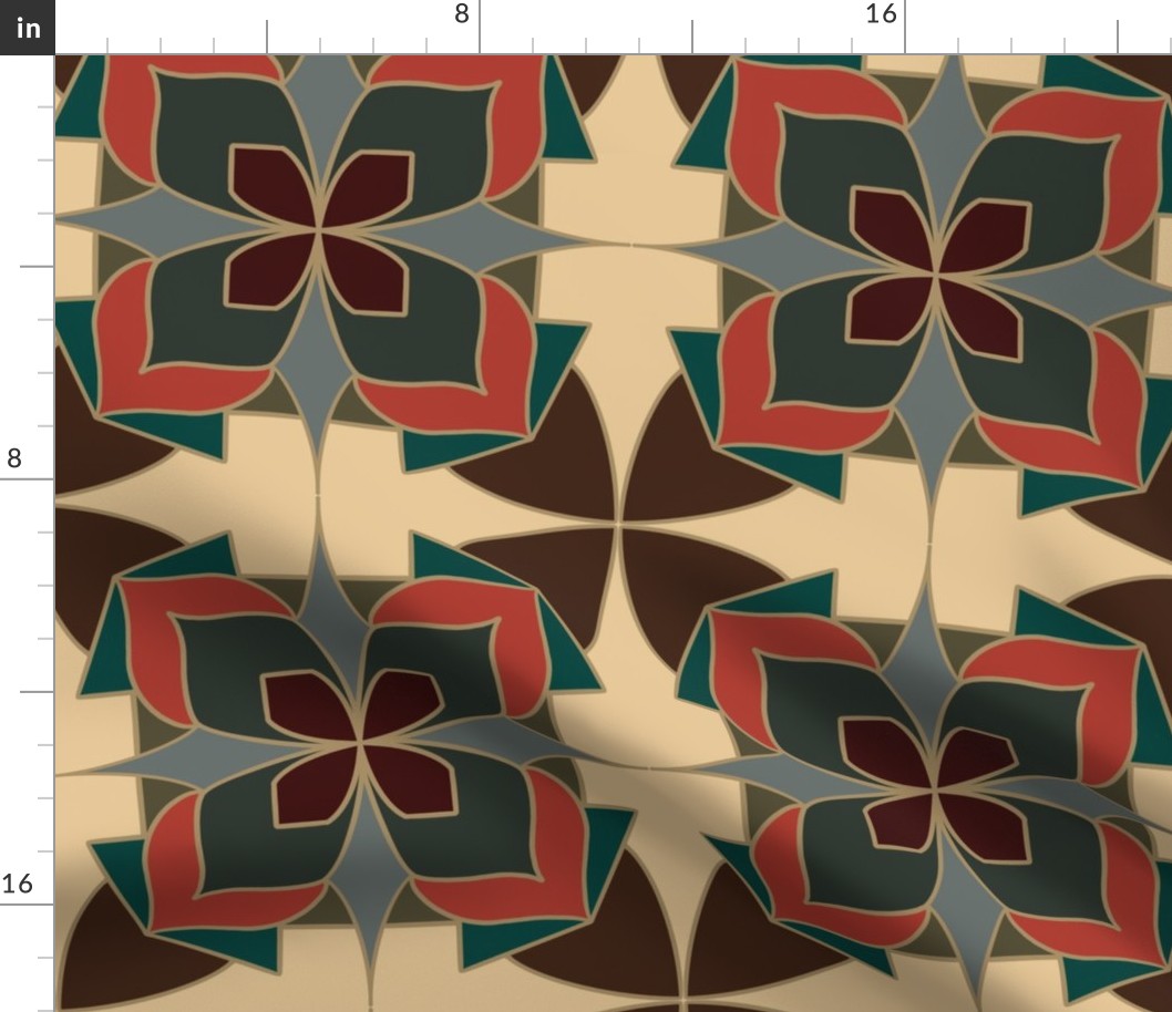 MOROCCAN_BUTTERFLY_TILE_brown