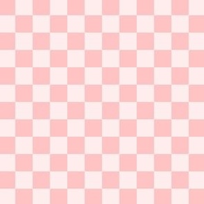 Blush/Pink Check 1/2 inch squares checkers 