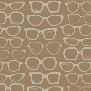 Seaside Holiday - Sunny Shades - Sunglasses - Tan / Neutral - MEDIUM