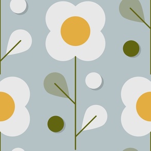 2797 B Extra large - Scandinavian daisies