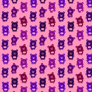 Cute Cartoon Blackberry Bears by Cheerful Madness!!