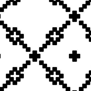 White Checker Pattern