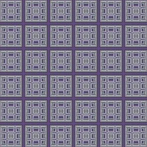 Plum Tiled Grid © Gingezel™ 2012