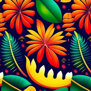 tropical pattern 
