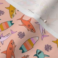 Colorful Sharks