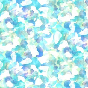 Sea Glass Smooth Aqua Jewels 300L