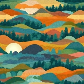 Mountain Landscape - Summer