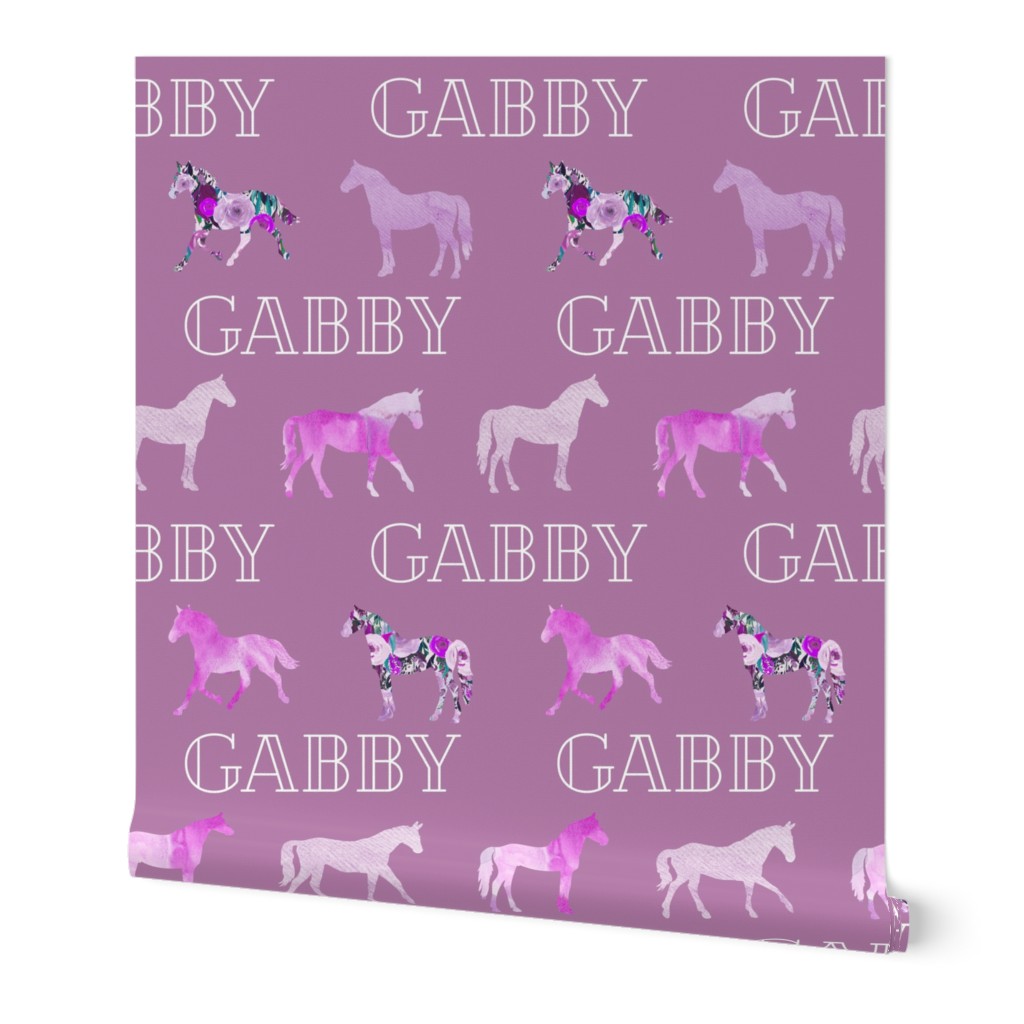 gabby-cheque-font-84-3-purple-horses-wallpaper-spoonflower