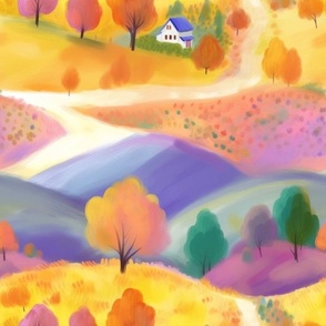 Abstract hills