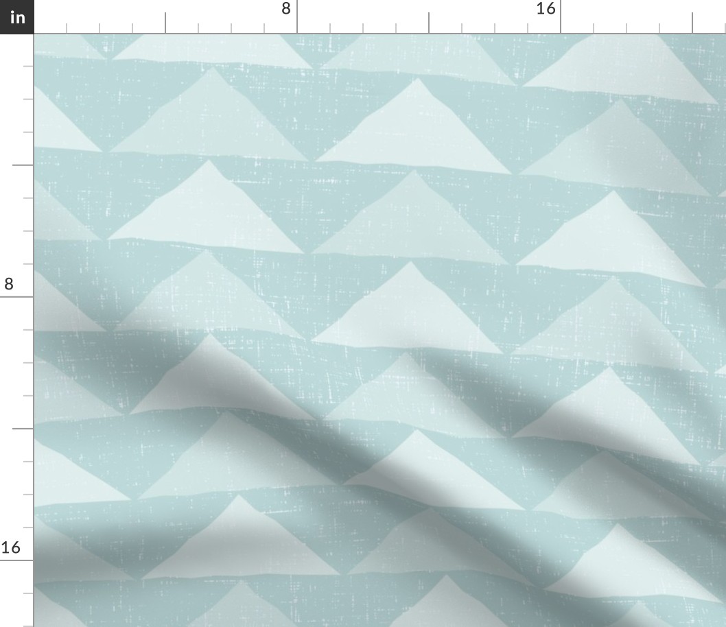 Tessellating Triangle Pattern - Ultra Steady Pantone - Large